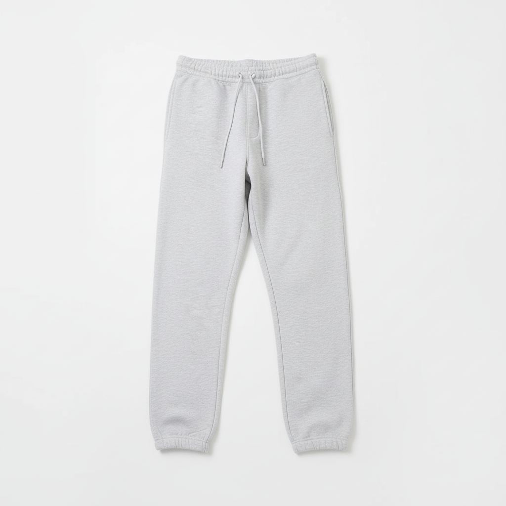 14 OZ Gray Fleece Sweatpant