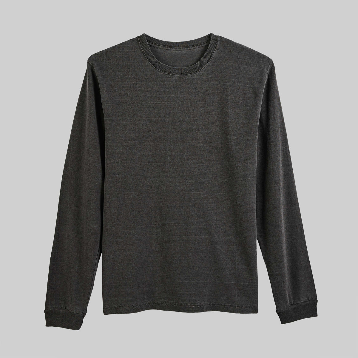 1024-PD Recycled Cotton Pigment Dyed LS T-Shirt