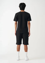Black T-Shirt and Short Set