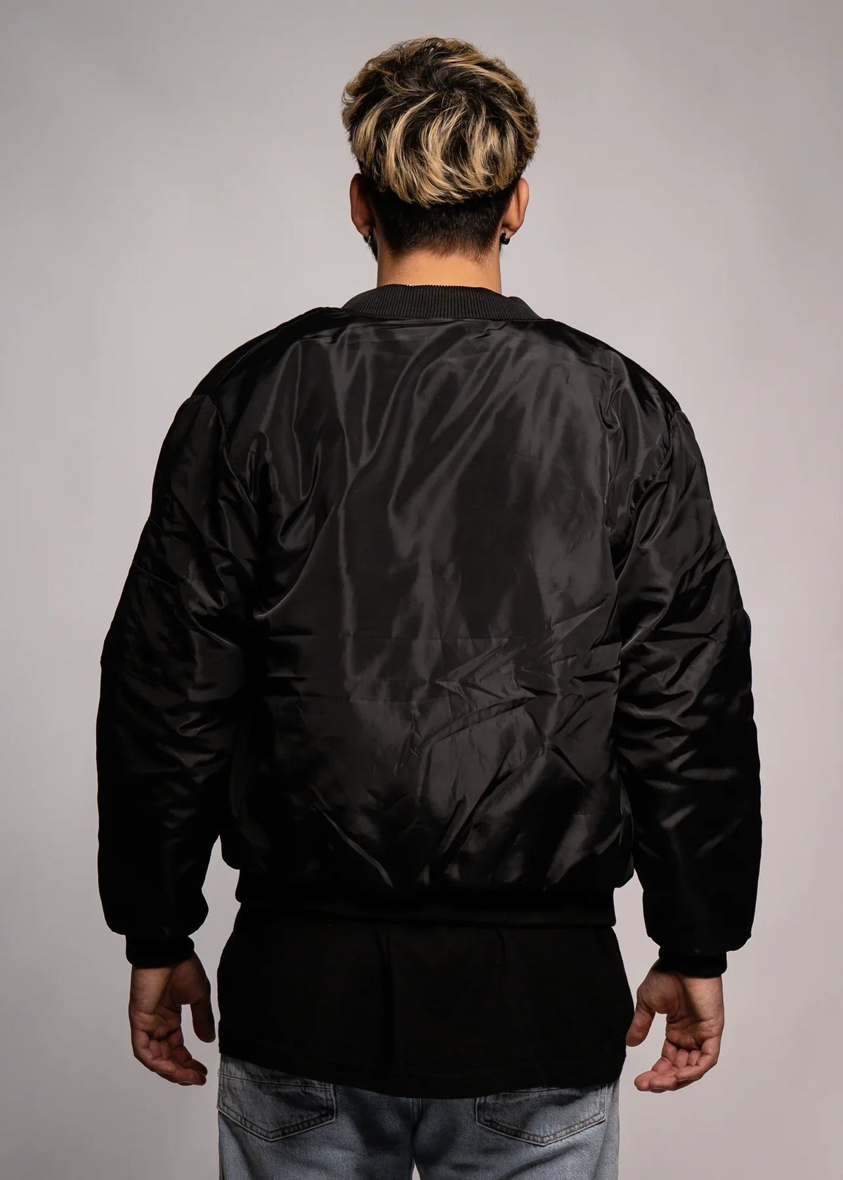Black Bomber Jacket