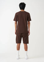 Brown T-Shirt and Short Set