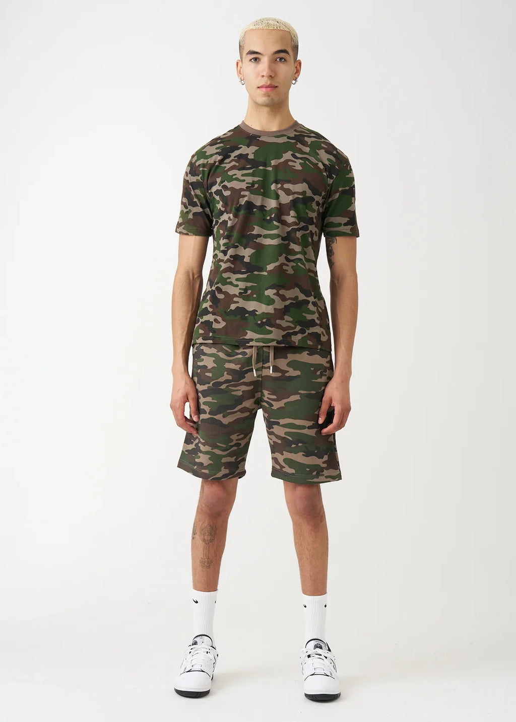 Camo T-Shirt and Short Set