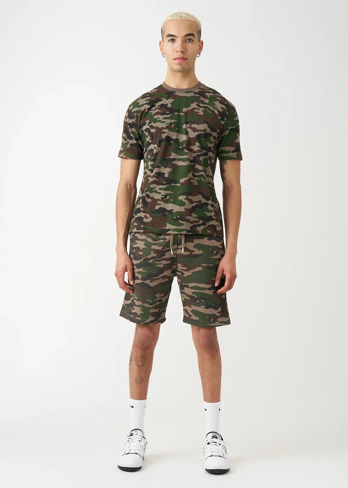 Camo T-Shirt and Short Set