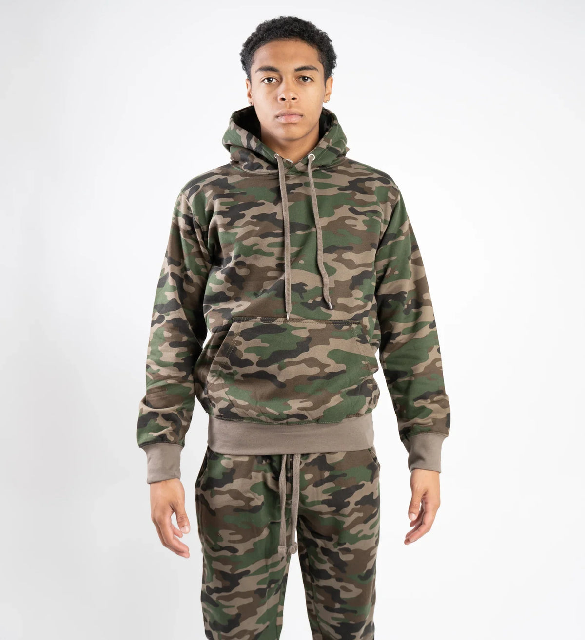 10 OZ Blank Camo Heavyweight Sweatsuit
