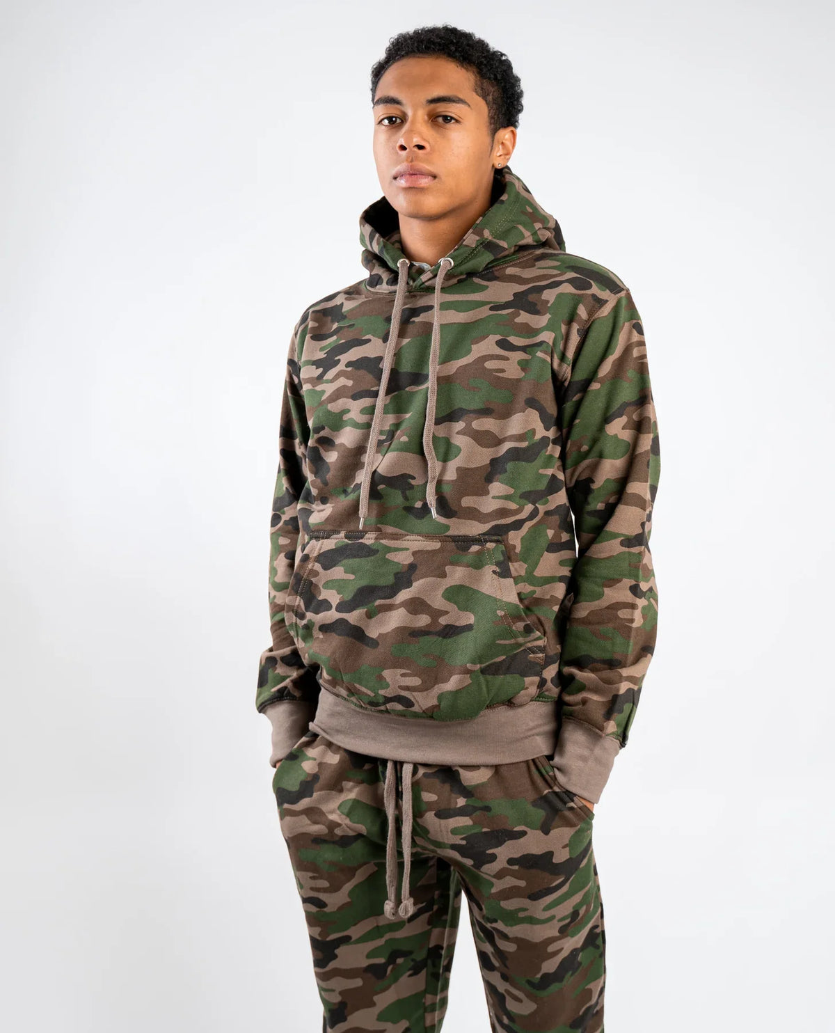 10 OZ Blank Camo Heavyweight Sweatsuit