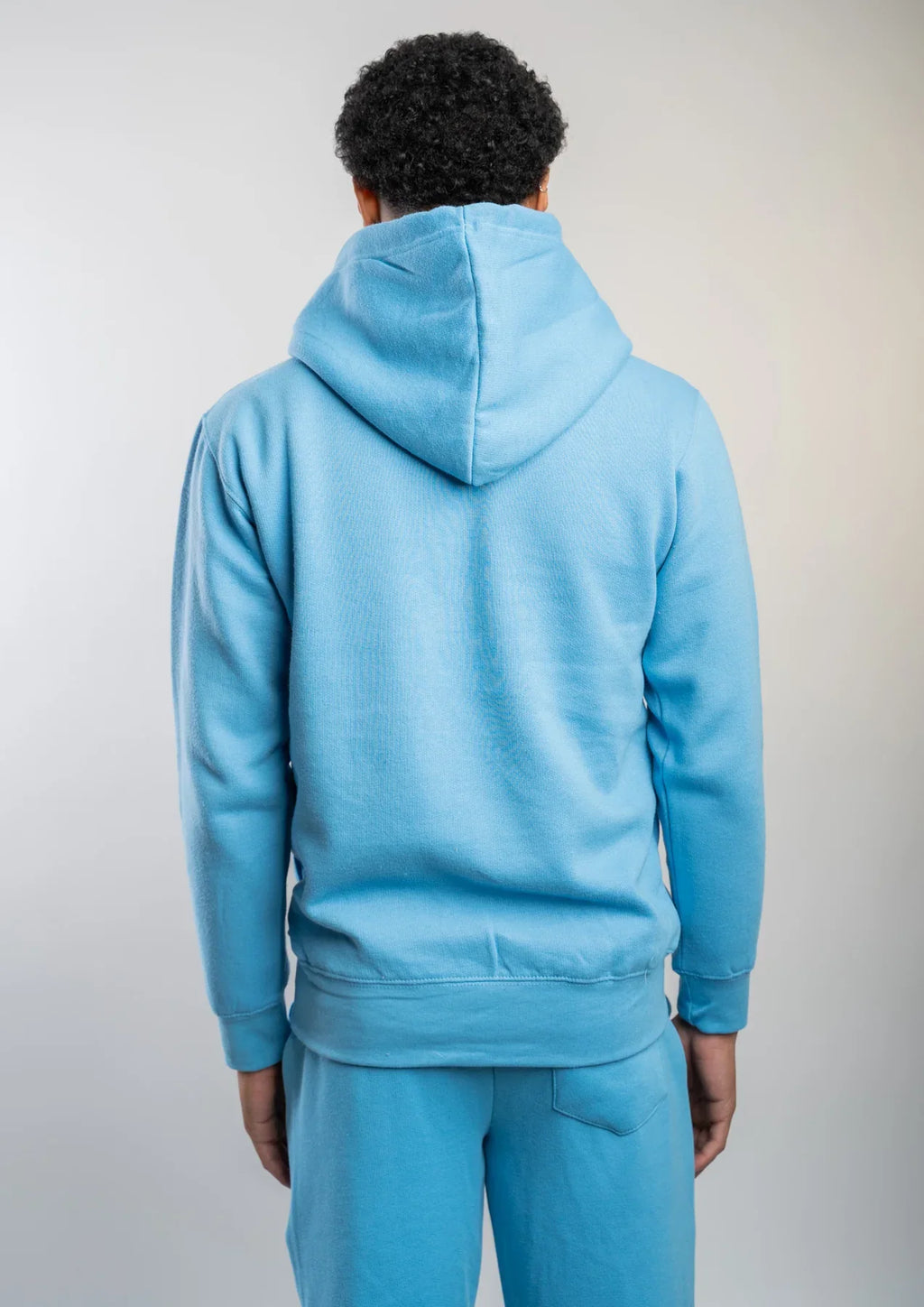 10 OZ Sky Blue Heavy Blend Fleece Sweatsuit