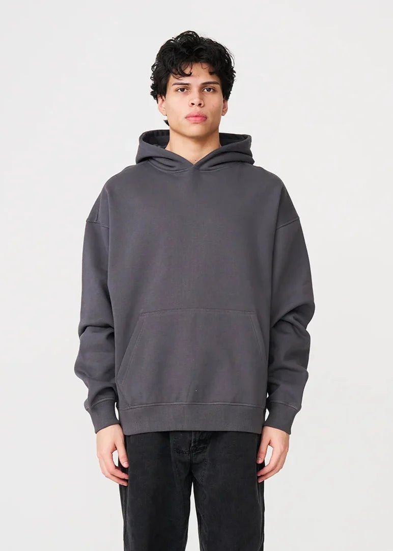 14 OZ Shadow Oversized Urban Heavyweight Fleece Hooded Sweatshirt