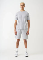 Gray T-Shirt and Short Set