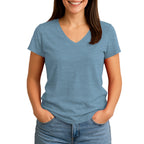 2585 Comfort Womens V Neck Tee*