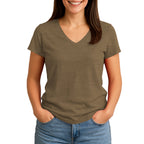 2585 Comfort Womens V Neck Tee*