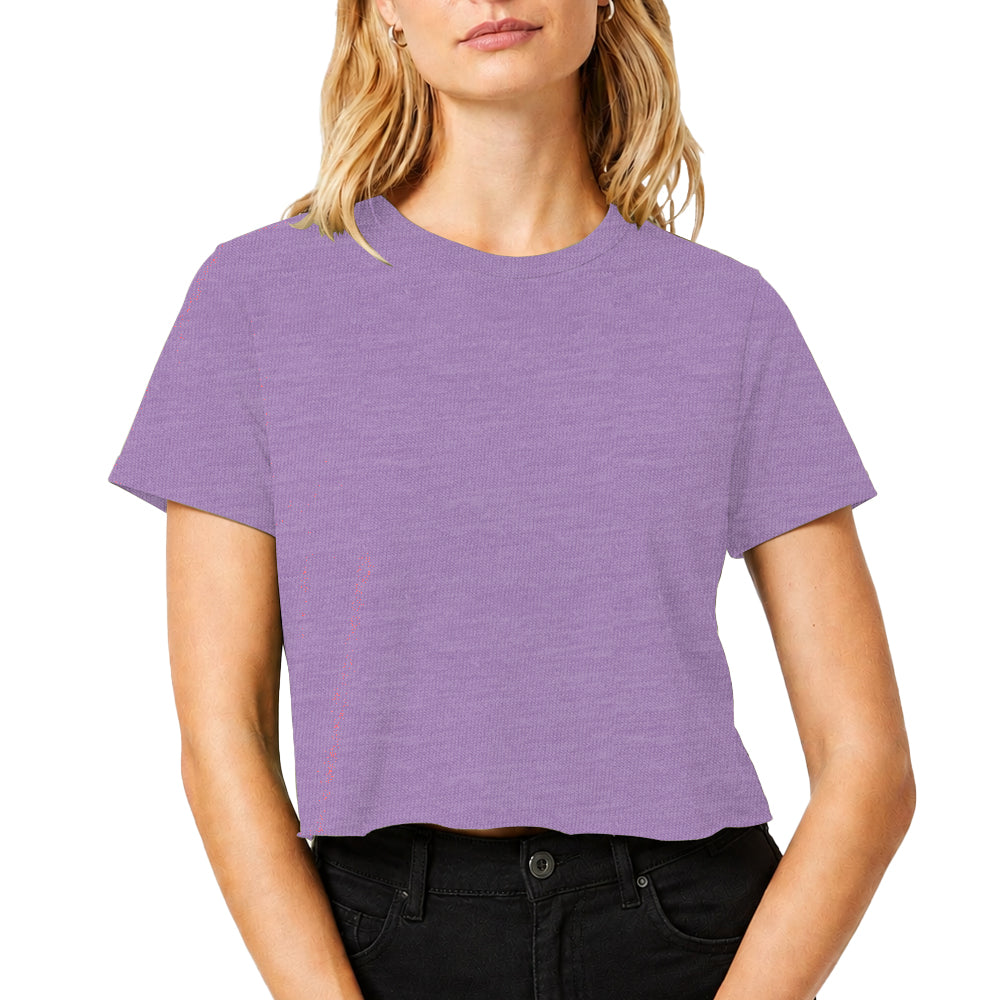 3315 Jersey Short Sleeve Cropped Tee 4.3 Oz (Set 4)