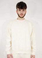 Off-White Heavy Blend Fleece Crew Neck Sweatshirt