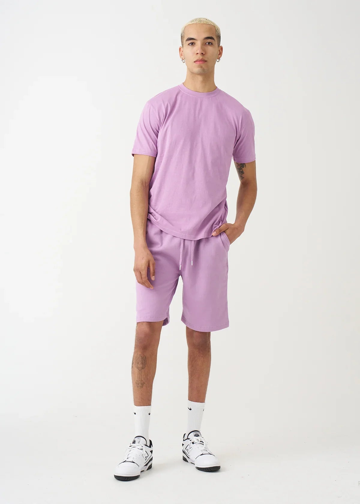 Lilac T-Shirt and Short Set