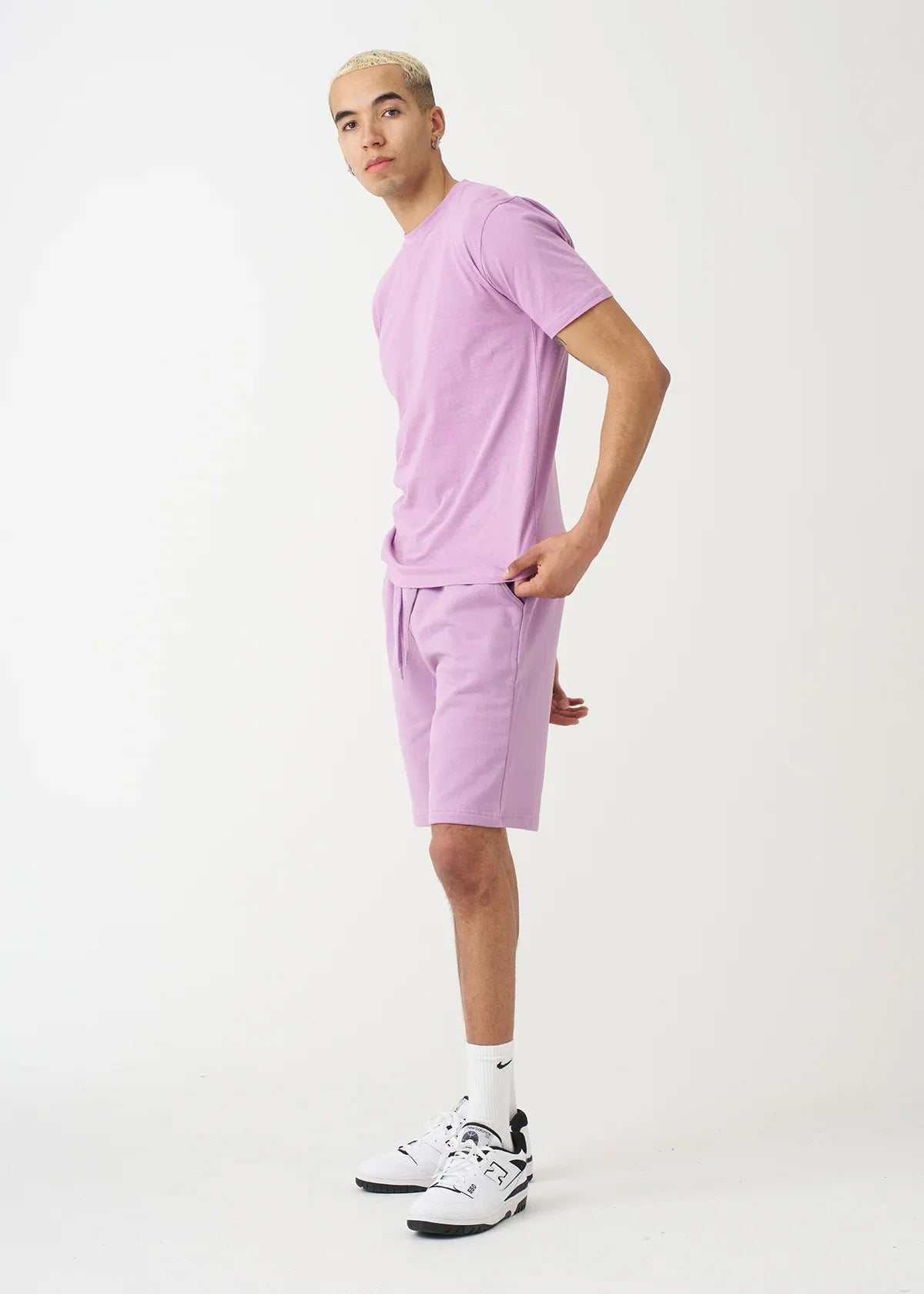 Lilac T-Shirt and Short Set