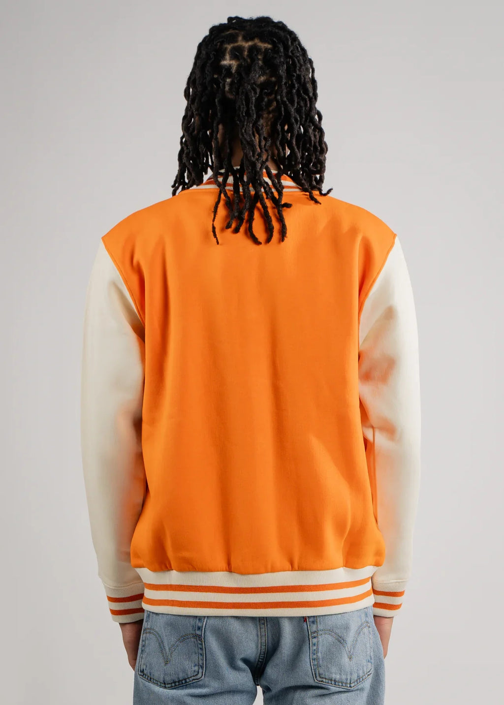 Orange Varsity Heavy Blend Fleece SweatShirt