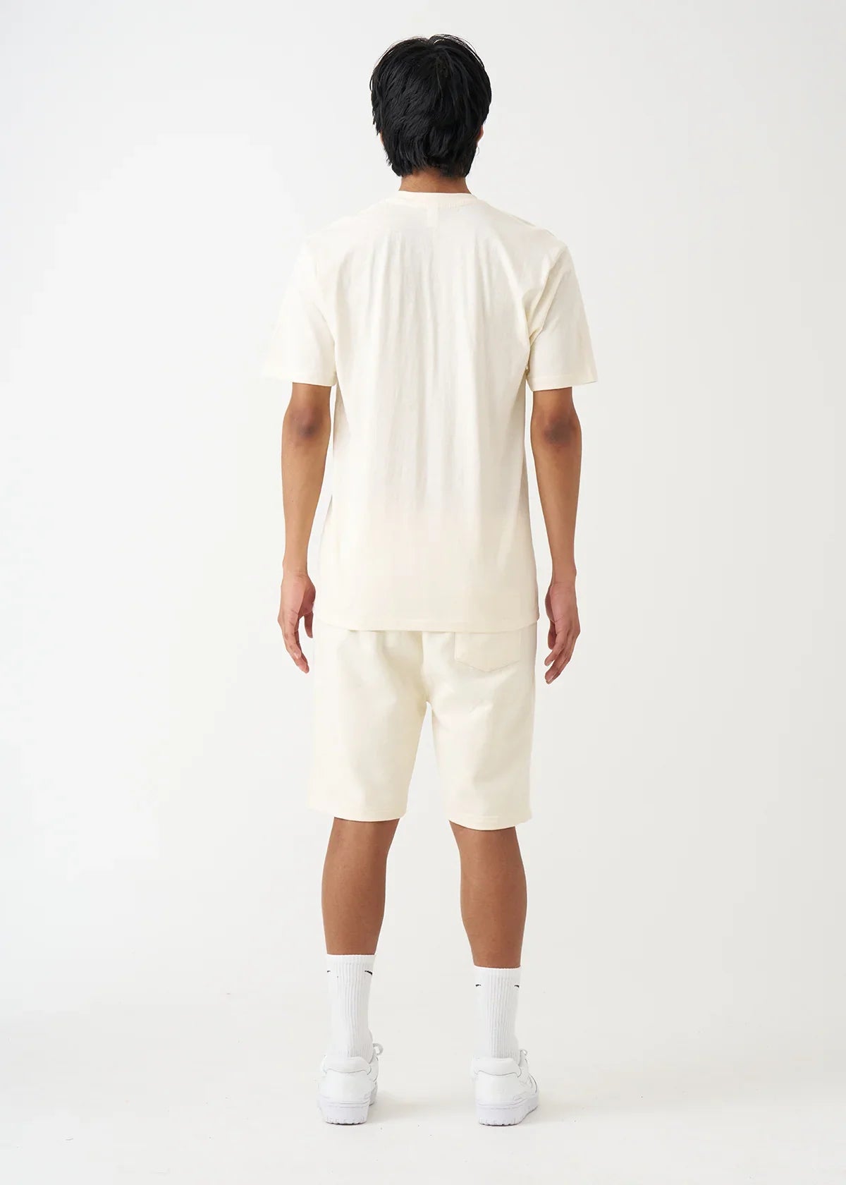 Off-White T-Shirt and Short Set