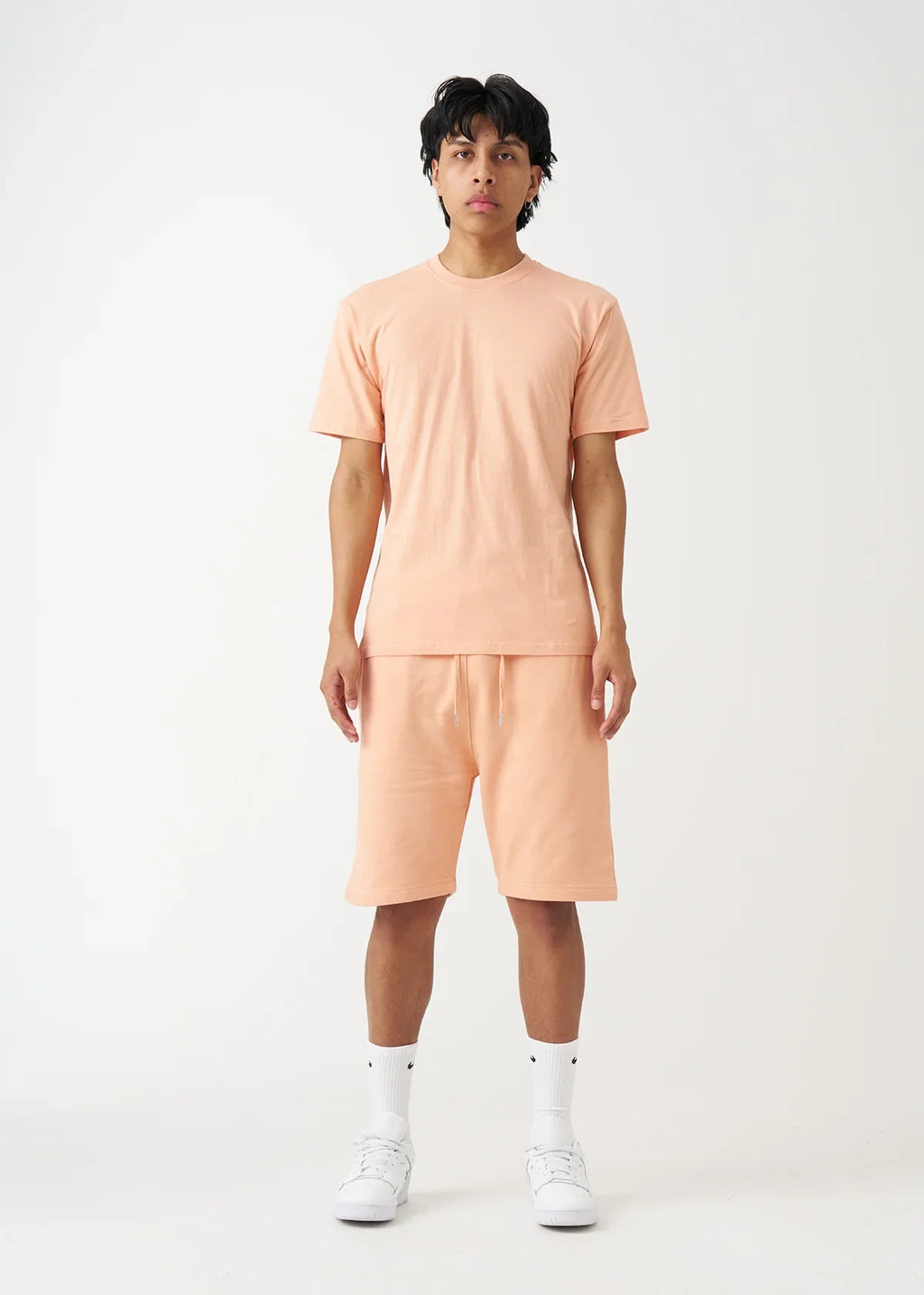 Peach T-Shirt and Short Set