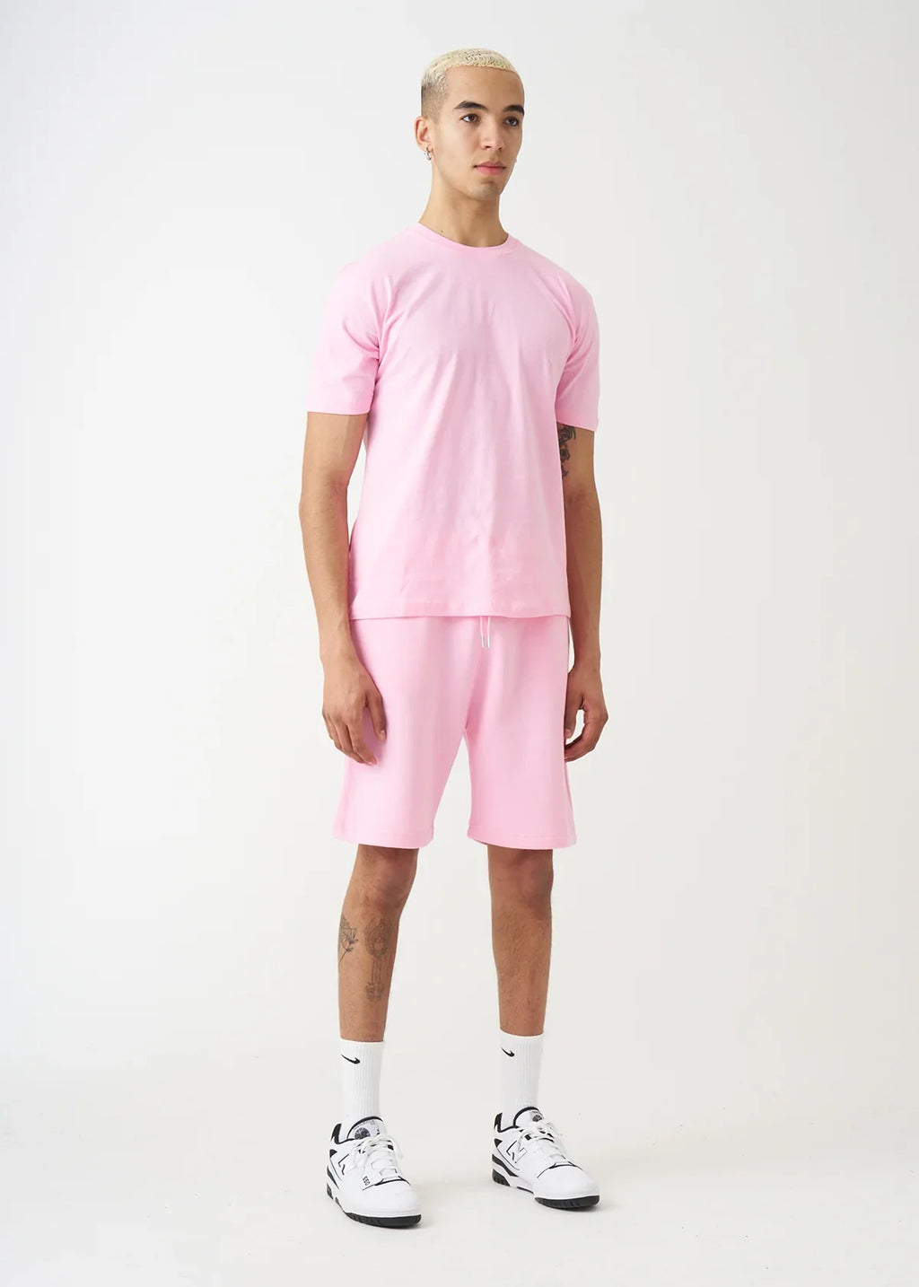 Light Pink T-Shirt and Short Set