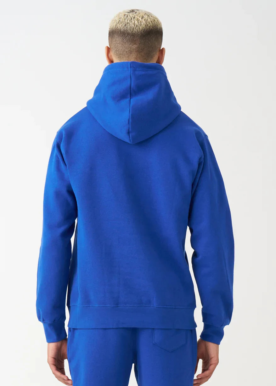 10 OZ Royal Blue Heavyweight Fleece Hoodie