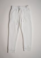 Kids 10 OZ White Soft Fleece Sweatsuit