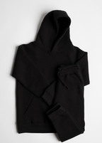 Kids 10 OZ Black Soft Fleece Sweatsuit