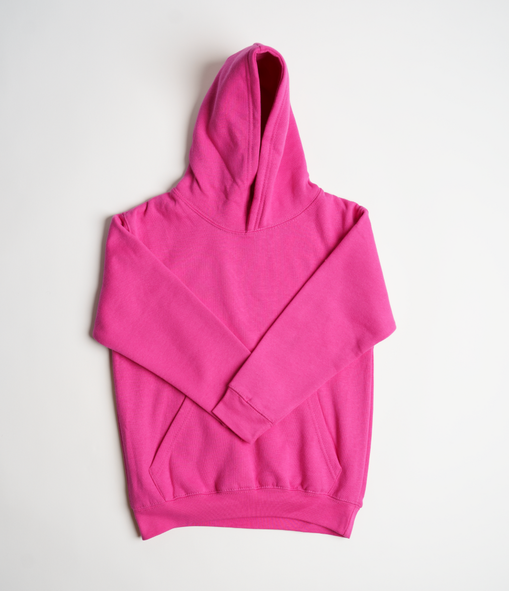 Kids 10 OZ Hot Pink Soft Fleece Sweatsuit