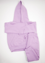 Kids 10 OZ Lilac Soft Fleece Sweatsuit