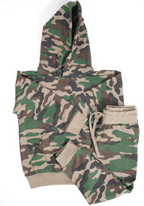 Kids 10 OZ Camo Soft Fleece Sweatsuit