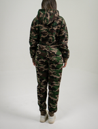 Camo Crop Top SweatSuit