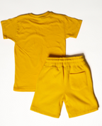Yellow Kids Short Set