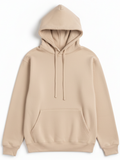 10 OZ Sand Heavyweight Fleece Hoodie