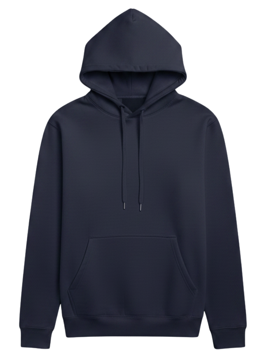 10 OZ Navy Heavyweight Fleece Hoodie