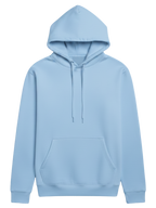 10 OZ Sky Blue Heavyweight Fleece Hoodie