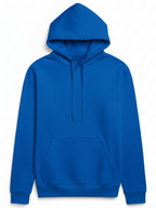 10 OZ Royal Blue Heavyweight Fleece Hoodie