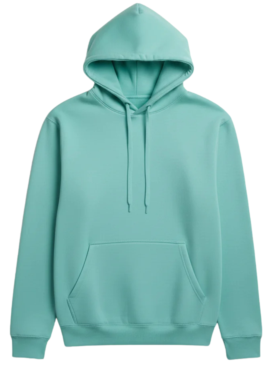 10 OZ Mint Heavyweight Fleece Hoodie