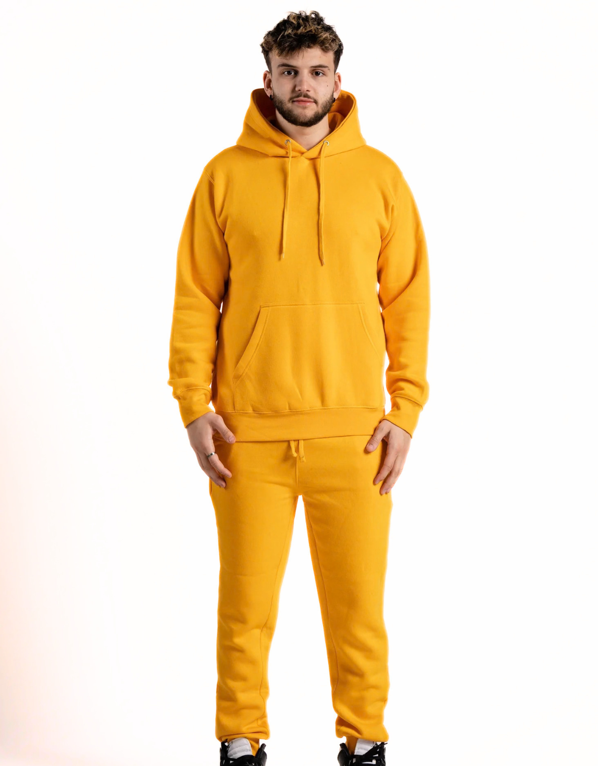 10 OZ Blank Gold Heavyweight Sweatsuit