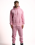 10 OZ Blank Light Pink Heavyweight Sweatsuit