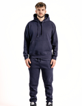10 OZ Navy Blue Heavy Blend Fleece Sweatsuit