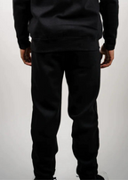 12 OZ Black Tight Fleece Sweatpant
