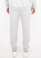 12 OZ Gray Tight Fleece Sweatpant