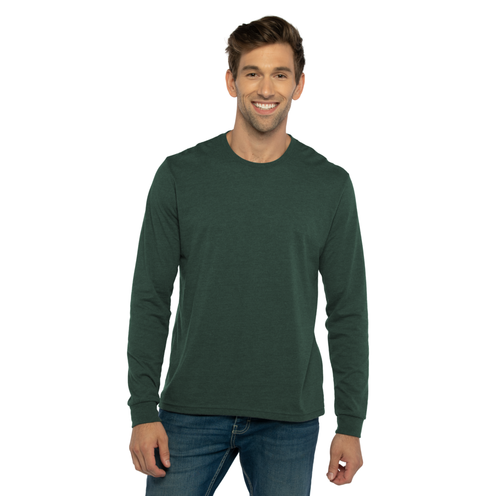 Sueded Long Sleeve T-Shirt