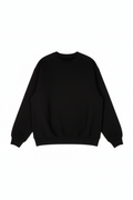 Black Heavy Blend Fleece Crew Neck Sweatshirt