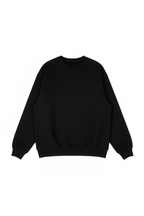 Black Heavy Blend Fleece Crew Neck Sweatshirt