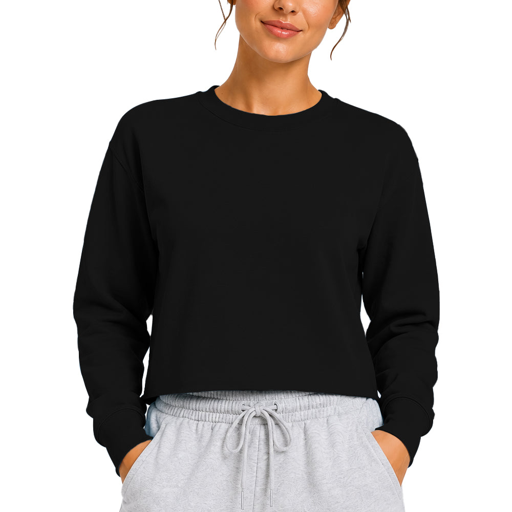 3636 Women's Fleece Perfect Crewneck Cropped Sweatshirt 8.25 Oz*