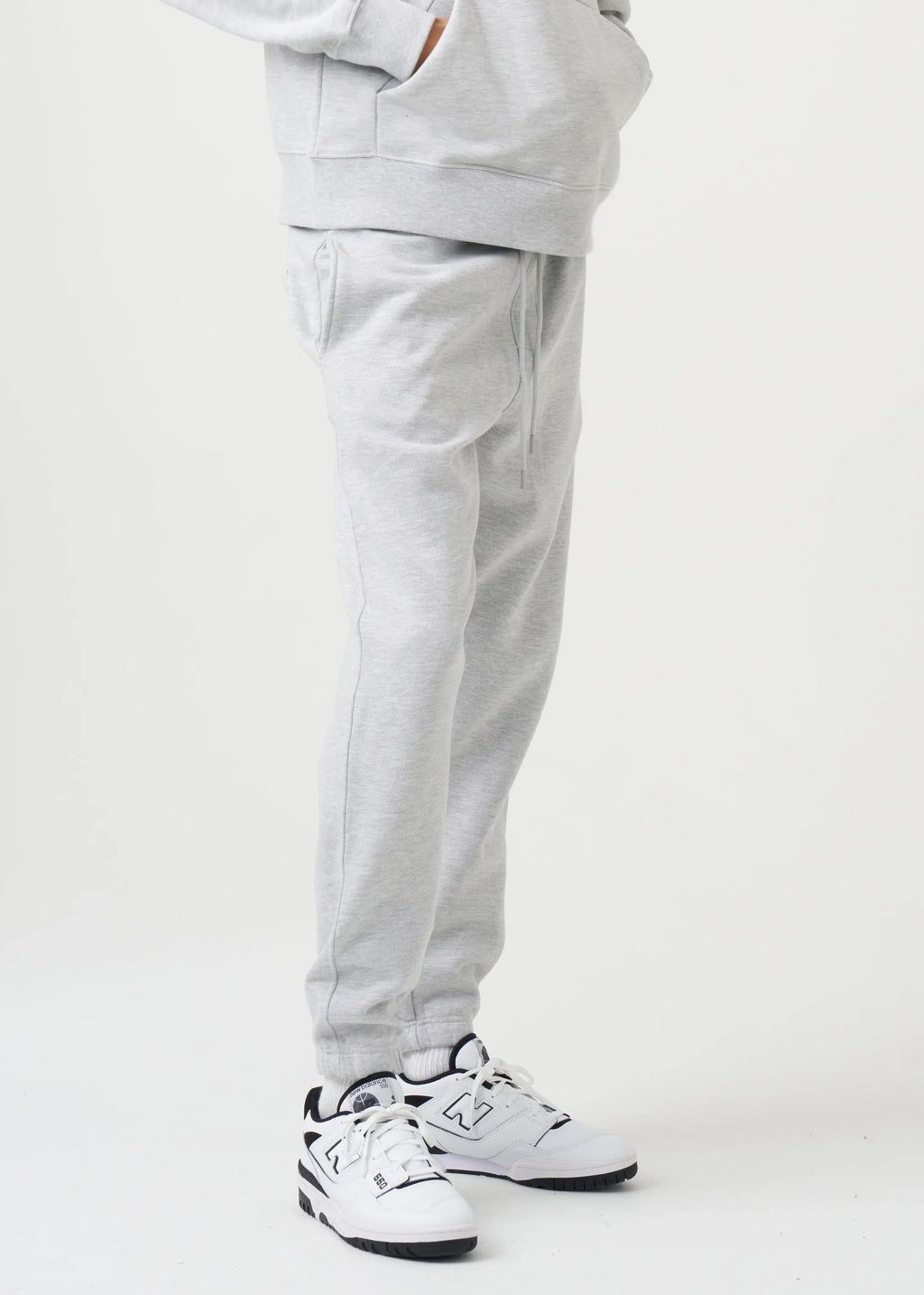 14 OZ Gray Fleece Sweatpant