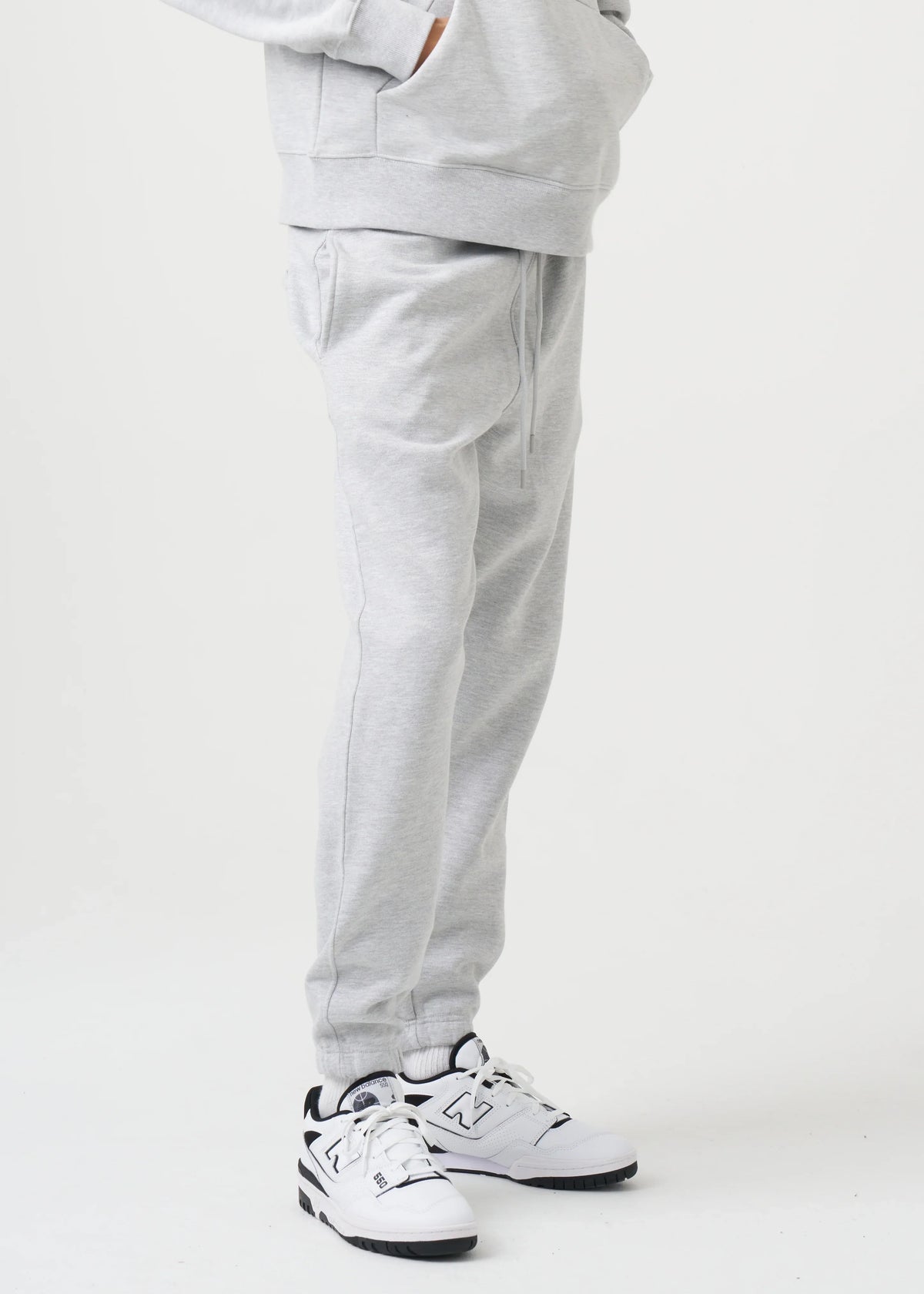 14 OZ Gray Fleece Sweatpant