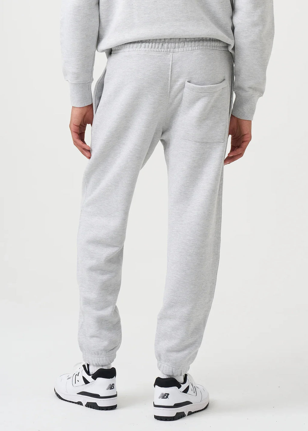14 OZ Gray Fleece Sweatpant