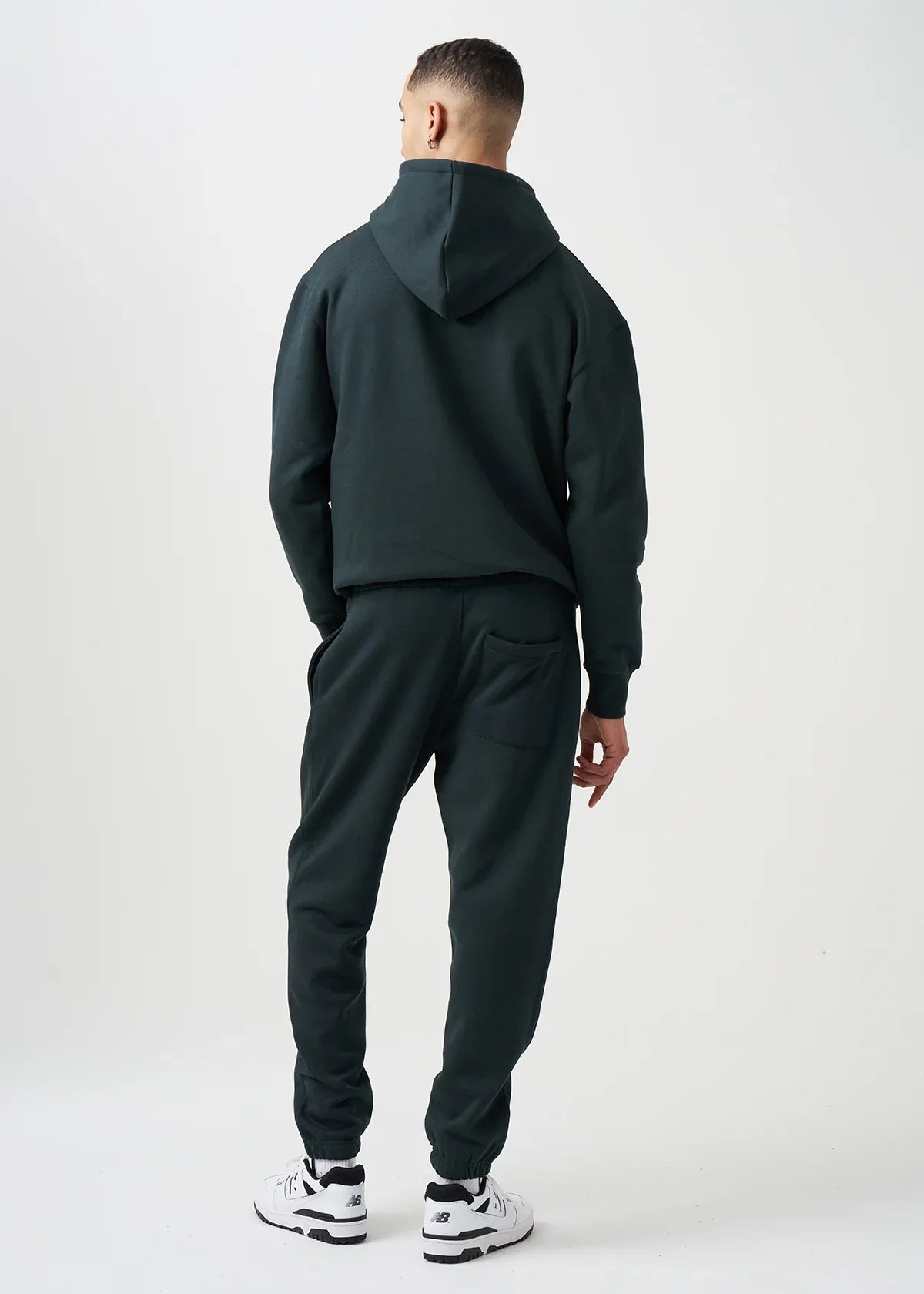 14 OZ Dark Green Fleece Sweatpant