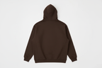 14 OZ Brown Oversized Urban Heavyweight Fleece Hooded Sweatshirt