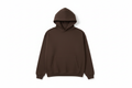 14 OZ Brown Oversized Urban Heavyweight Fleece Hooded Sweatshirt